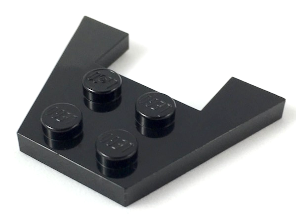 4859 | Wedge, Plate 3 x 4 without Stud Notches | LEGOPART