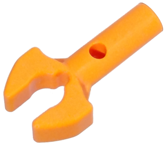 48729b | Bar   1L with Clip Mechanical Claw - Cut Edges and Hole on Side | LEGOPART