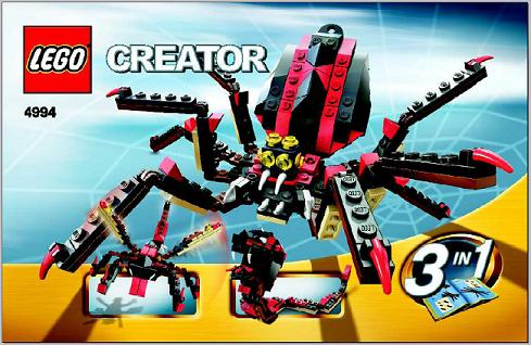 4994-1 | Fierce Creatures | INSTRUCTIONS | LEGOPART