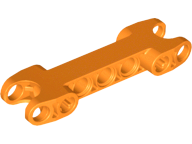 50898 | Technic, Axle and Pin Connector 2 x 7 with 2 Ball Joint Sockets, Rounded Ends | LEGOPART