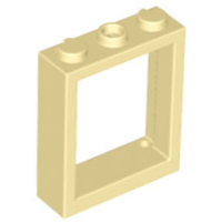 51239 | Window 1 x 3 x 3 Flat Front | LEGOPART