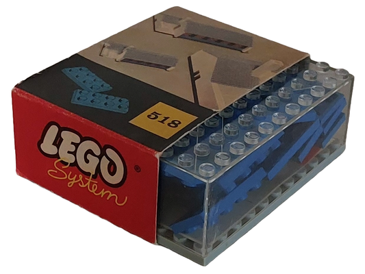 2 x 4 Plates (Architectural Hobby and Model Building Supplemental Set) LEGO 518-9