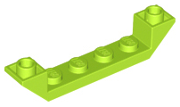 52501 | Slope, Inverted 45 6 x 1 Double with 1 x 4 Cutout | LEGOPART