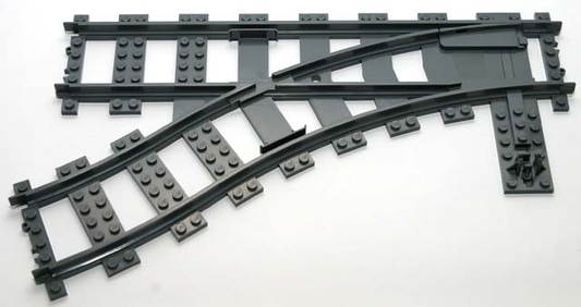 53407 | Train, Track Plastic (RC Trains) Switch Point Left | LEGOPART