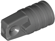 53923 | Hinge Cylinder 1 x 2 Locking with 1 Finger and Axle Hole on Ends without Slots | LEGOPART