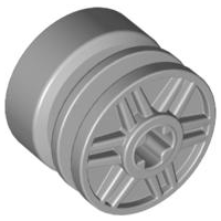 55982 | Wheel 18mm D. x 14mm with Axle Hole, Fake Bolts and Shallow Spokes | LEGOPART