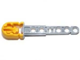 57028c04 | Projectile Arrow, Liftarm Shaft with Hollow Yellow Rubber End | LEGOPART