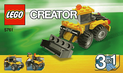 5761-1 | Mini Digger | INSTRUCTIONS | LEGOPART