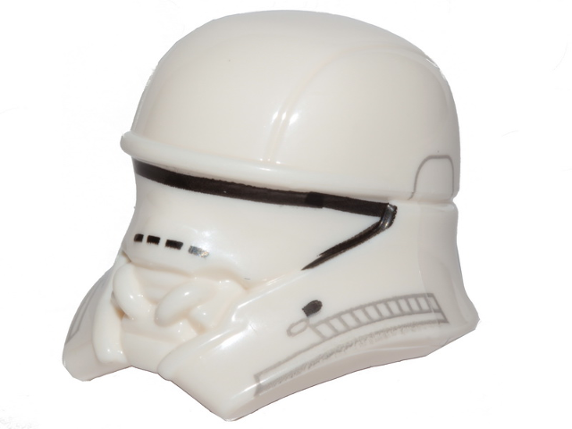 57807pb01 | Minifigure, Headgear Helmet SW First Order Jet Trooper Pattern | LEGOPART