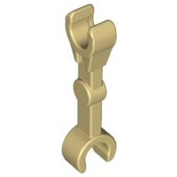 59230 | Arm Mechanical, Straight with Clips at 90 degrees | LEGOPART