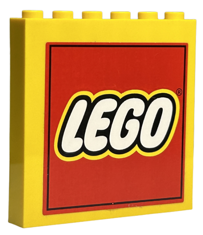 59349pb012 | Panel 1 x 6 x 5 with LEGO Logo Pattern | LEGOPART