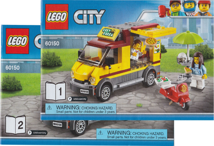 60150-1 | Pizza Van | INSTRUCTIONS | LEGOPART