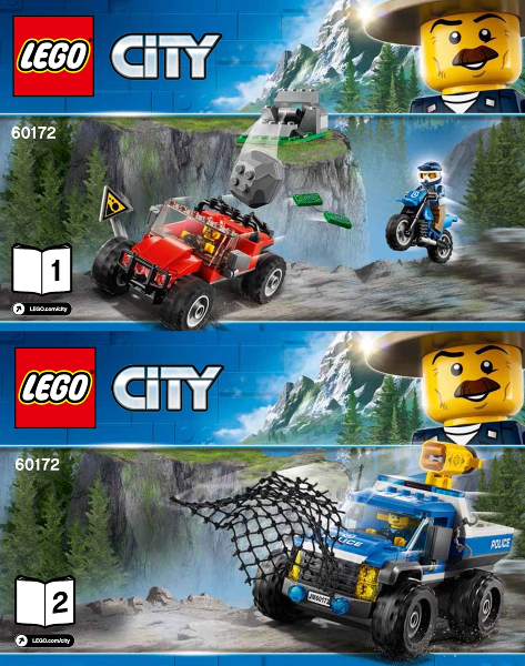 60172-1 | Dirt Road Pursuit | INSTRUCTIONS | LEGOPART