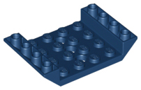 60219 | Slope, Inverted 45 6 x 4 Double with 4 x 4 Cutout and 3 Holes | LEGOPART