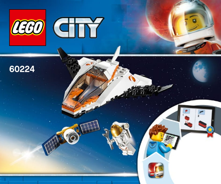 60224-1 | Satellite Service Mission | INSTRUCTIONS | LEGOPART