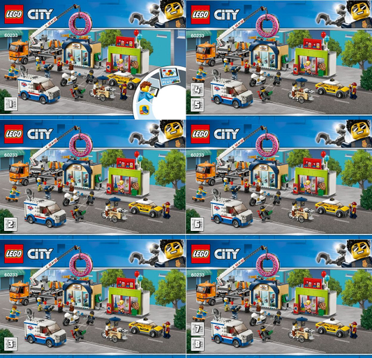 60233-1 | Donut shop opening | INSTRUCTIONS | LEGOPART