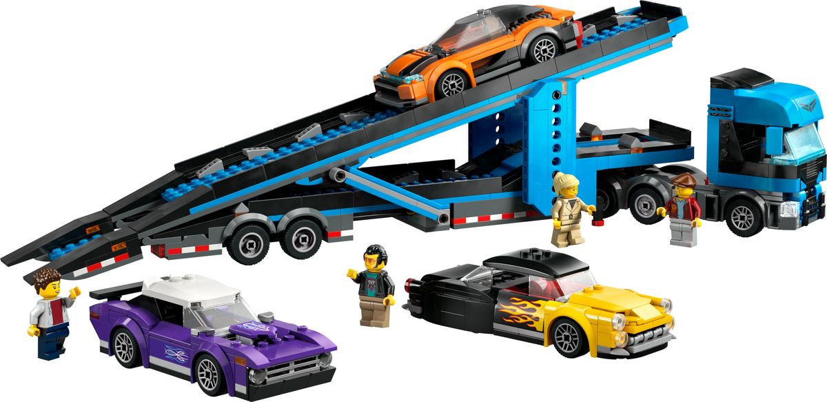 Car Transporter Truck with Sports Cars LEGO 60408