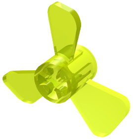 6041 | Propeller 3 Blade 3 Diameter with Axle Hole | LEGOPART