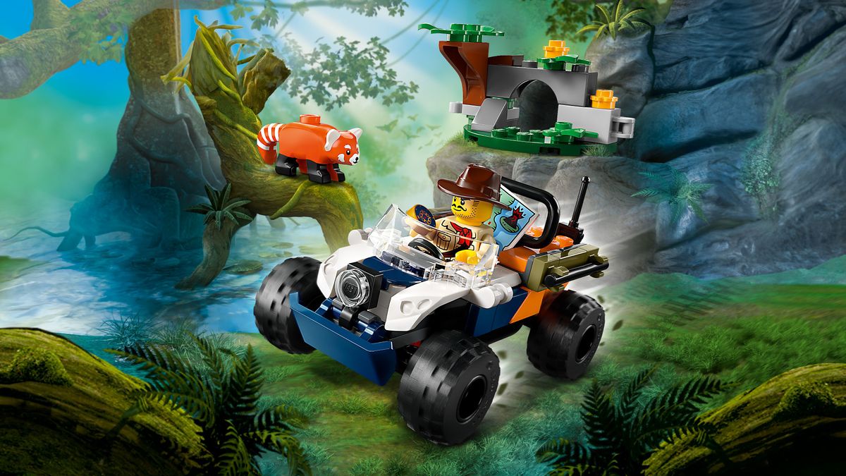 Jungle Explorer ATV Red Panda Mission LEGO 60424