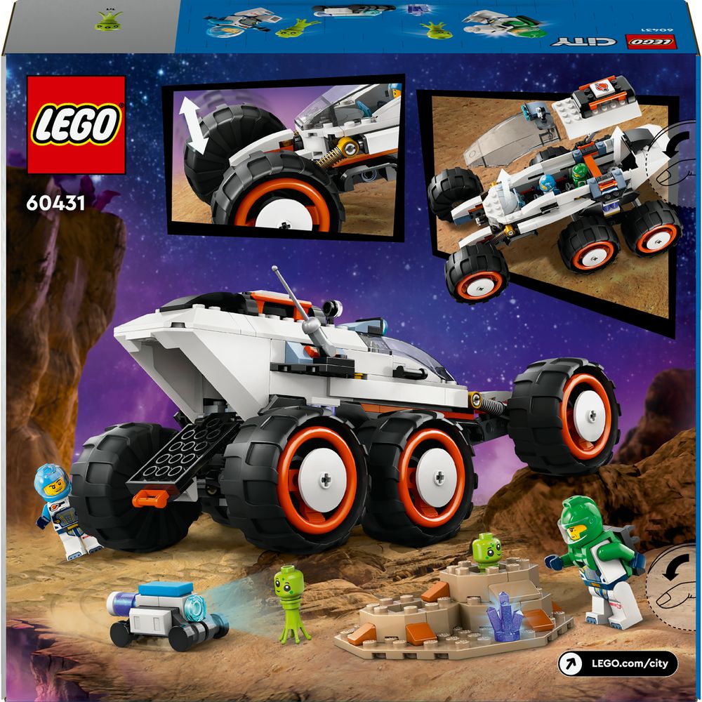 Space Explorer Rover en buitenaards leven LEGO 60431