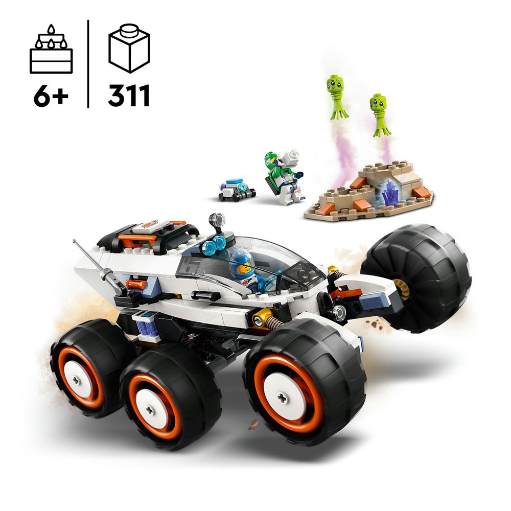 Space Explorer Rover en buitenaards leven LEGO 60431