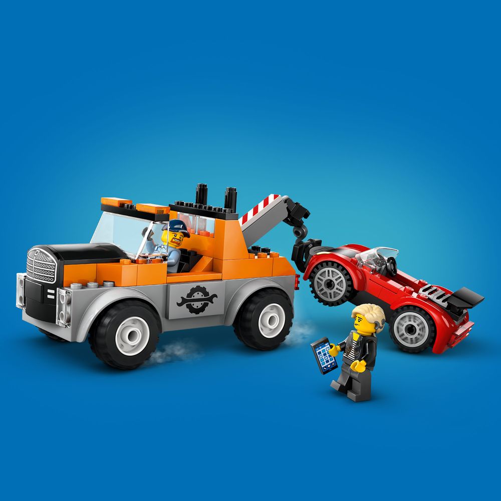 Tow Truck and Sports Car Repair LEGO 60435