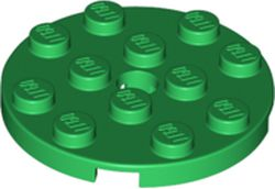 60474 | Plate, Round 4 x 4 with Hole | LEGOPART