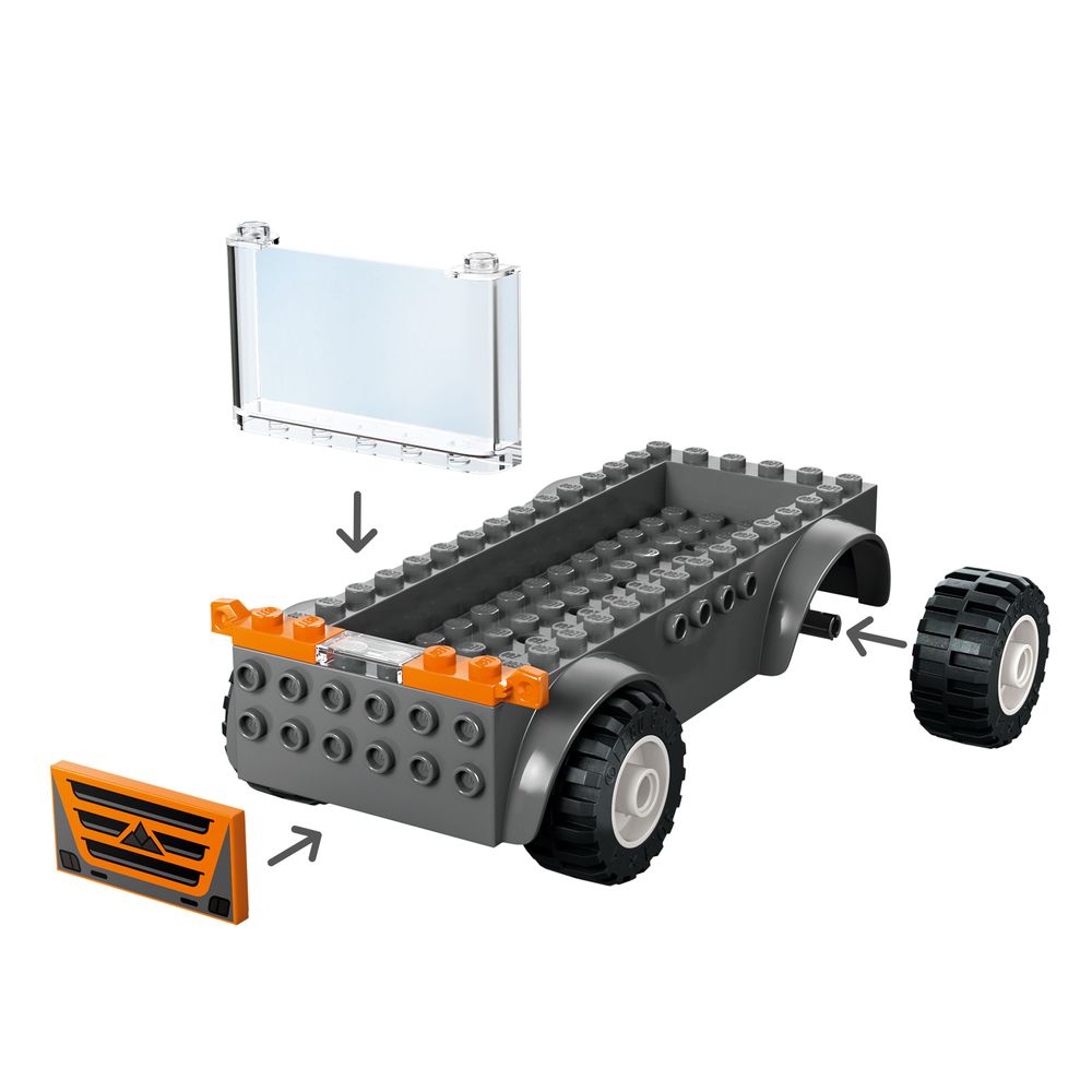 Motorcycle Transporter LEGO 60491
