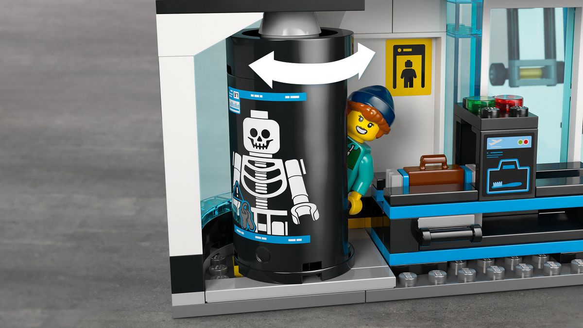 Airport with Airplane LEGO 60502