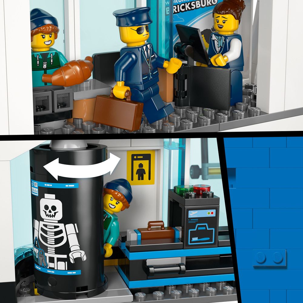 Airport with Airplane LEGO 60502