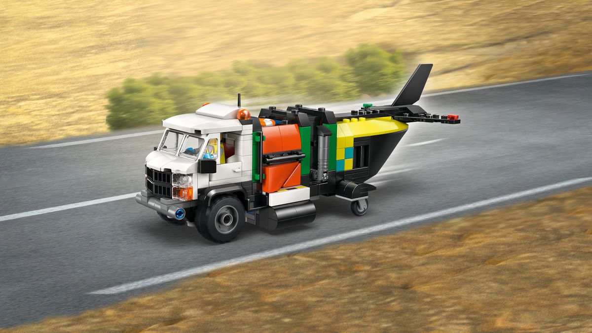 Airplane, Service Truck & Hovercraft Rem LEGO 60505
