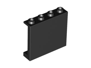 60581 | Panel 1 x 4 x 3 with Side Supports - Hollow Studs | LEGOPART