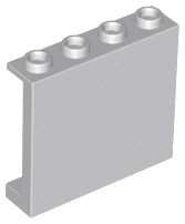 60581 | Panel 1 x 4 x 3 with Side Supports - Hollow Studs | LEGOPART