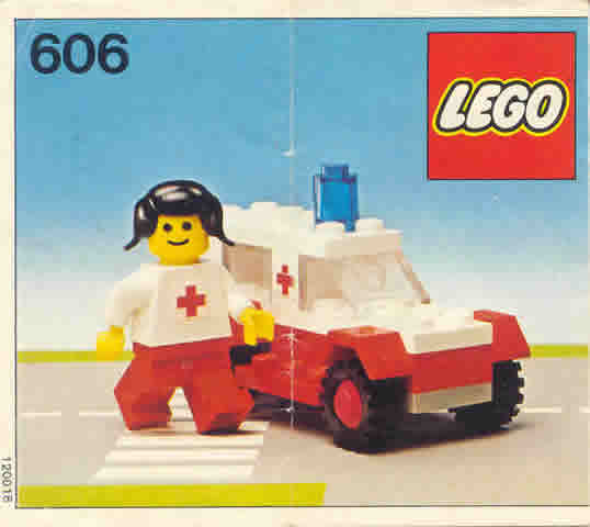 606-1 | Ambulance | INSTRUCTIONS | LEGOPART