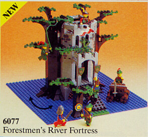 Forestmen's River Fortress LEGO 6077 | Fyrebrick.be
