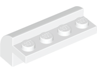 6081 | Slope, Curved 2 x 4 x 1 1/3 with 4 Recessed Studs | LEGOPART