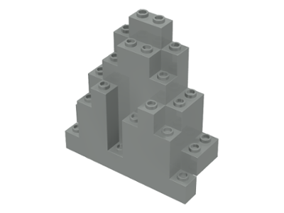 6083 | Rock Panel 3 x 8 x 7 Triangular | LEGOPART