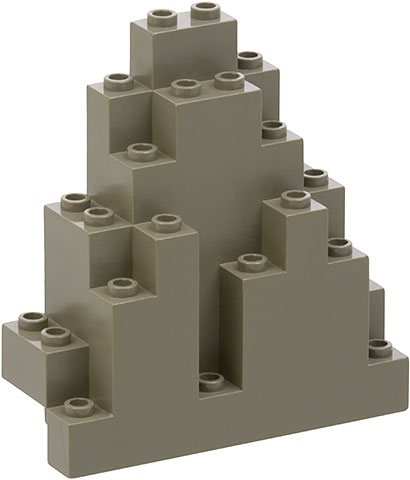 6083 | Rock Panel 3 x 8 x 7 Triangular | LEGOPART