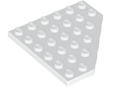 6106 | Wedge, Plate 6 x 6 Cut Corner | LEGOPART