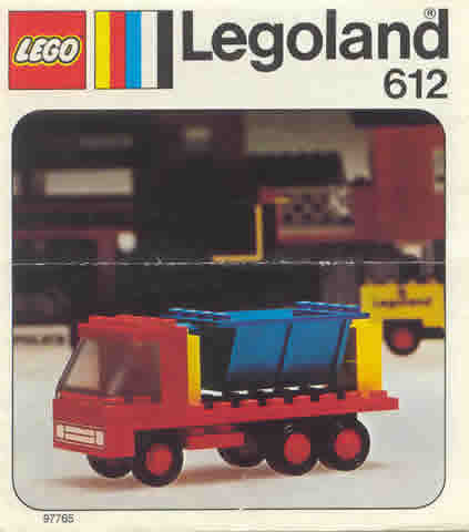 612-1 | Tipper Truck | INSTRUCTIONS | LEGOPART