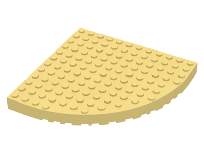 6162 | Brick, Round Corner 12 x 12 | LEGOPART