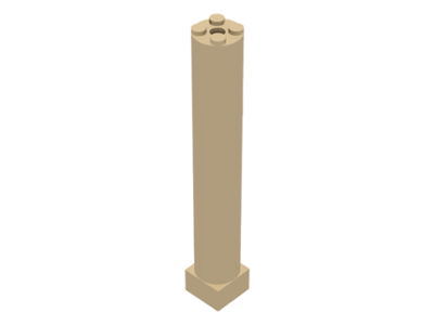 6168c01 | Support 2 x 2 x 11 Solid Pillar | LEGOPART