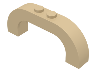 6183 | Arch 1 x 6 x 2 Curved Top | LEGOPART