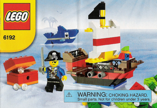 6192-1 | Pirates Building Set | INSTRUCTIONS | LEGOPART