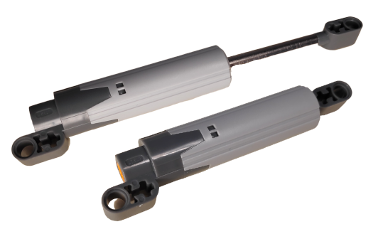 61927c01 | Technic Linear Actuator with Dark Bluish Gray Ends, Type 1 | LEGOPART