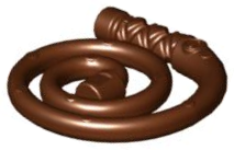 61975 | Minifigure, Weapon Whip Coiled | LEGOPART