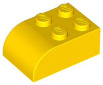 6215 | Slope, Curved 3 x 2 with 4 Studs | LEGOPART