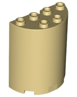 6259 | Cylinder Half 2 x 4 x 4 | LEGOPART