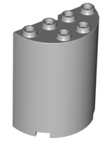 6259 | Cylinder Half 2 x 4 x 4 | LEGOPART