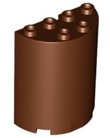 6259 | Cylinder Half 2 x 4 x 4 | LEGOPART